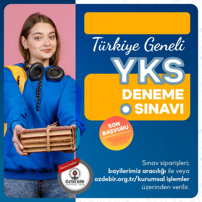 Özdebir YKS-4 Deneme Sınavı TYT-AYT 14-15-16-17 Şubat