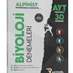 AYT Biyoloji 30' lu Deneme Seti (Alpinist Serisi) (Yazarlarından Video Çözümlü)